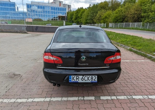 Skoda Superb cena 32000 przebieg: 249764, rok produkcji 2009 z Kraków małe 154